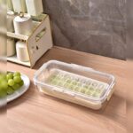 Refrigerator Organization Airtight Drain Fresh-Keeping Container with Colander Insert, Food Storage Box